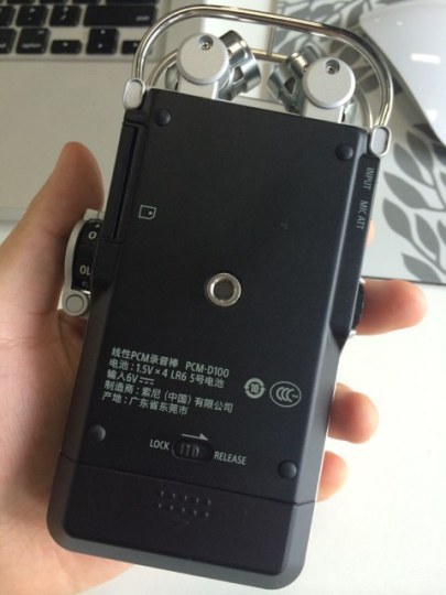 【音质不俗,素质均衡】索尼pcm-d100录音笔网友点评