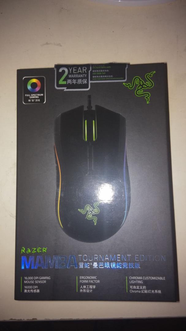 razer 曼巴眼镜蛇竞技版游戏鼠标点评