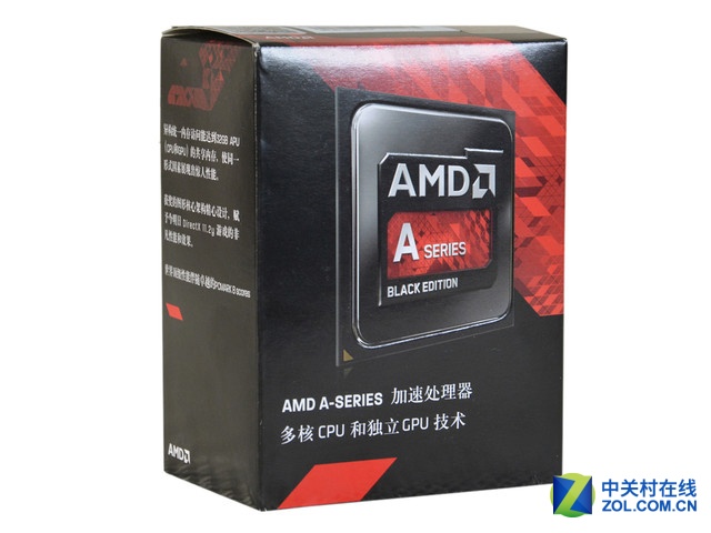 入门优选amd apu系列a8-7650k售价489元