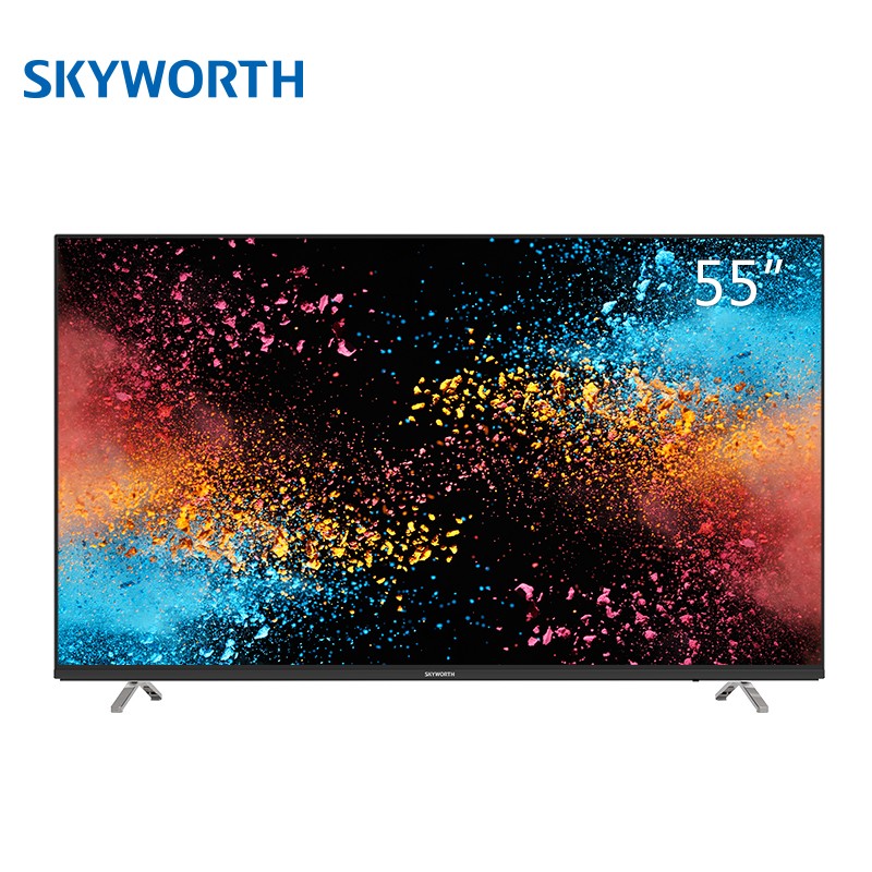 άSkyworth55H9D 55Ӣ糬ȫHDR˹4KҺӻ(ɫ+ɫ)