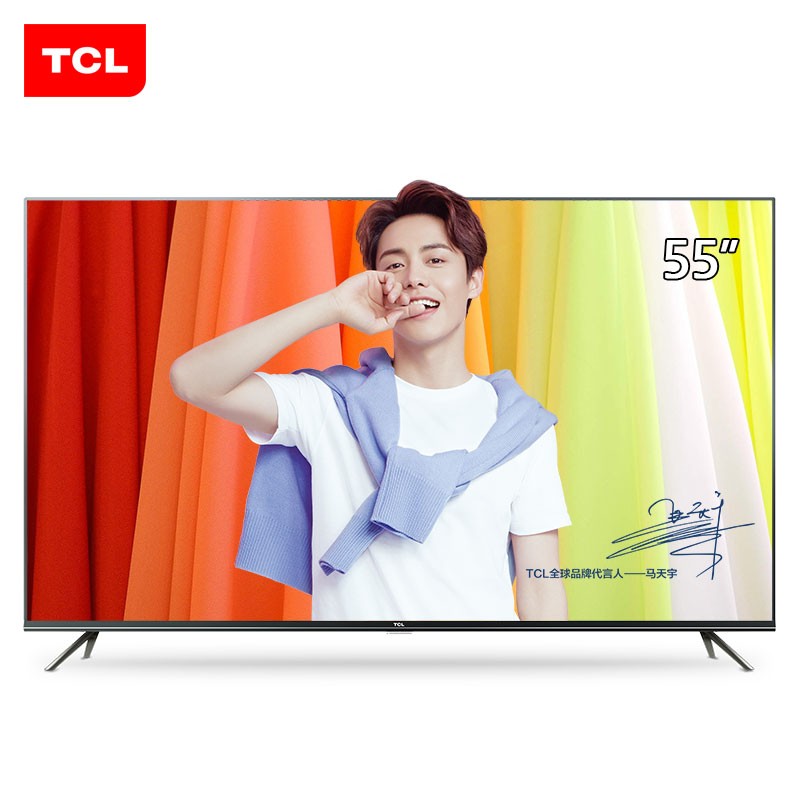 TCL 55V2 55Ӣ4K 3064λ ȫ ˹LEDҺ(ӻ)