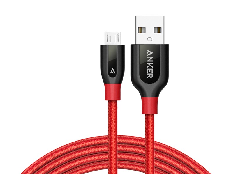 Anker A8142 PowerLine+ 0.9m Micro ɫ