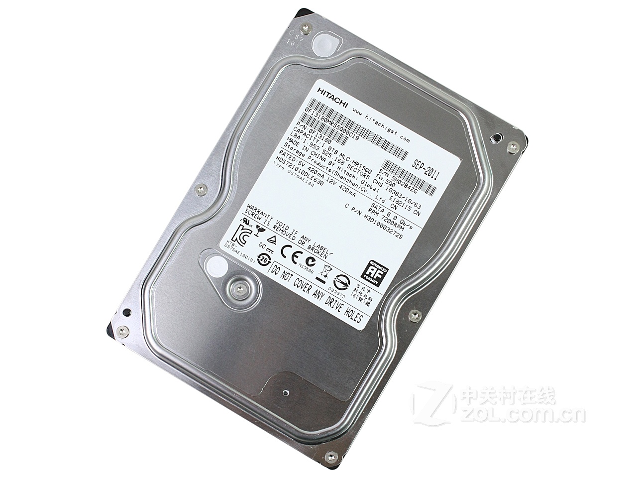 HGST 7K1000.D 1TB 7200ת 32MB SATA3 HDS721010DLE630