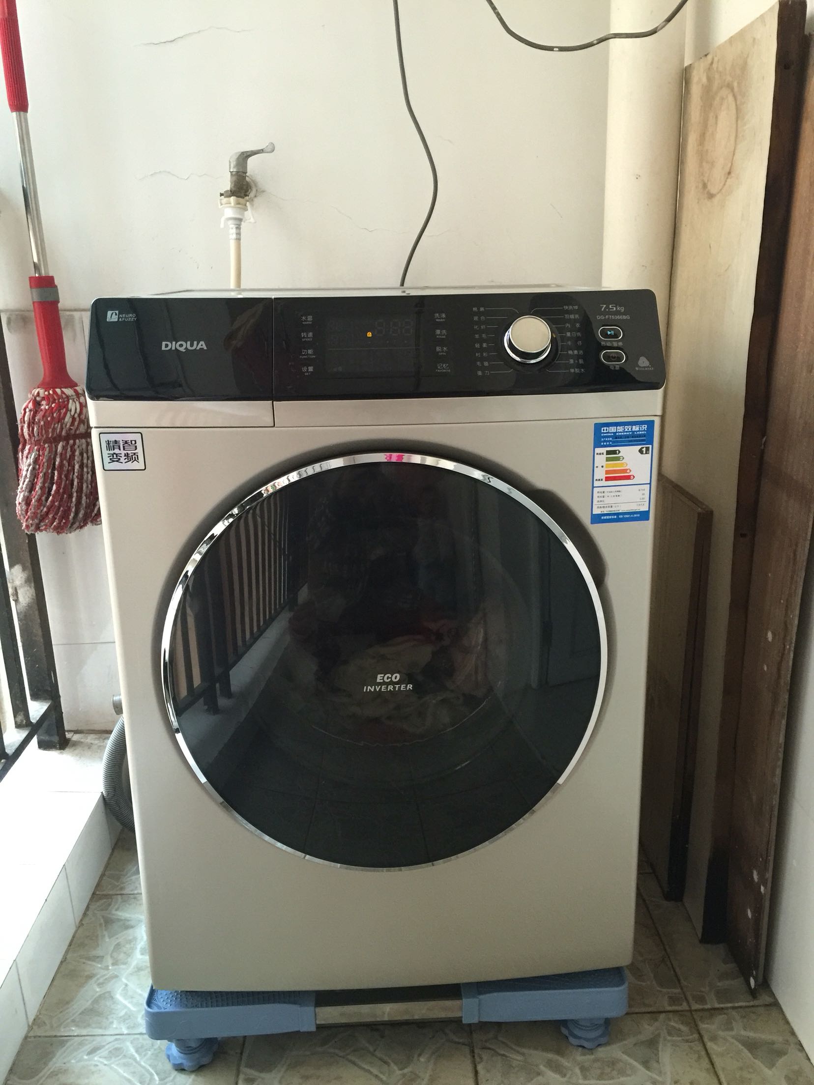 洗衣机 帝度洗衣机 帝度dg-f75366bg 点评 机子洗的衣服很干净,. 10.