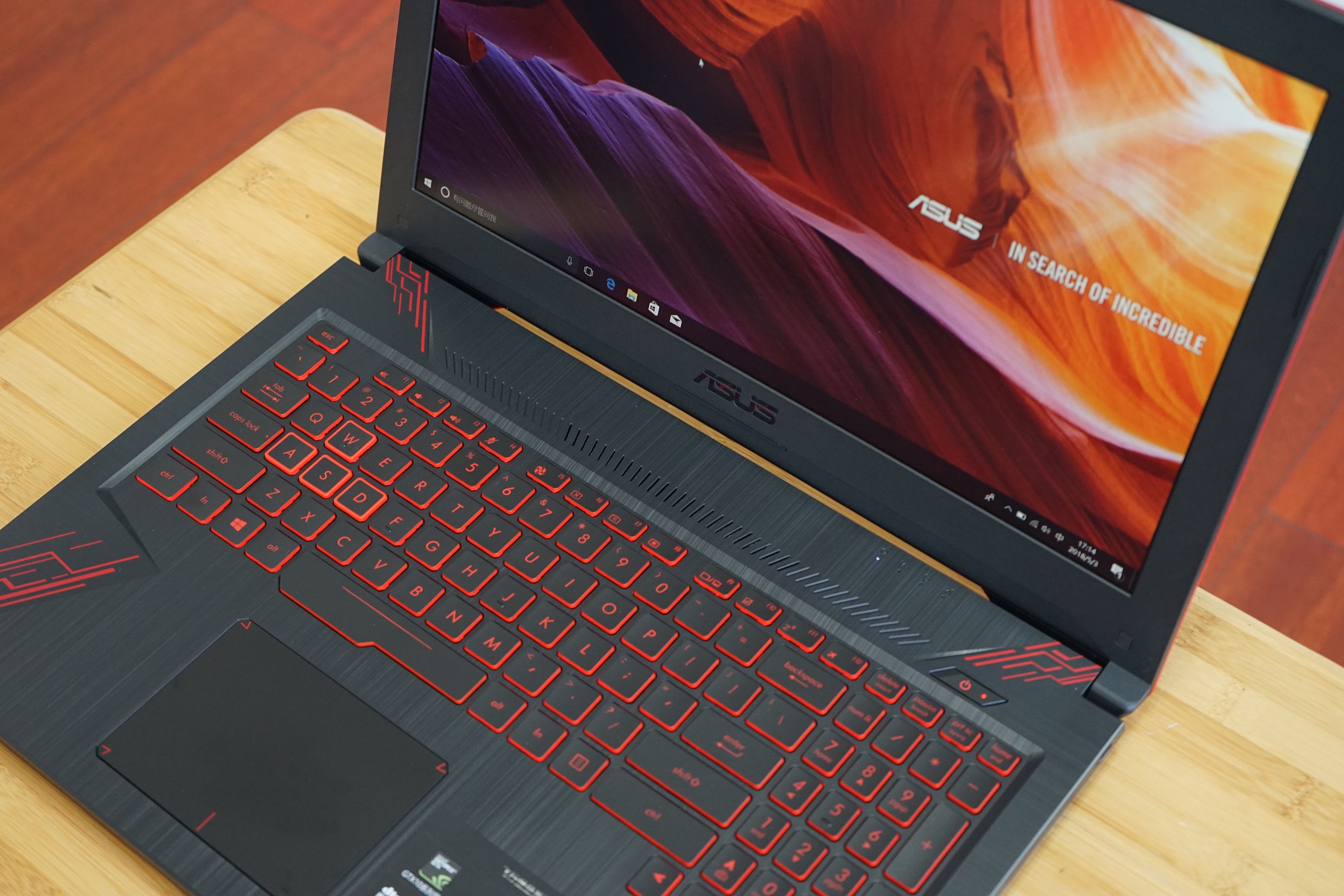 华硕fx80gd冰魂版(i7 8750h/8gb/128gb 1tb/gtx1050ti)点评