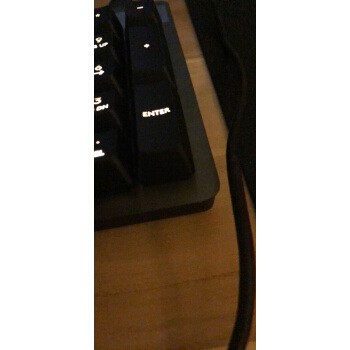  The edge of this keyboard is too sharp