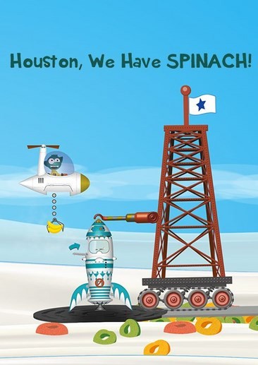休斯顿，我们有菠菜！