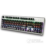 盛美瑞CM635合金版机械师背光键盘 104键黑色青轴