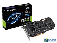 简单组多屏技嘉GV-N960WF2OC-4GD 1399元
