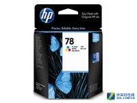 合影多种机型 HP 78彩色墨盒仅290元