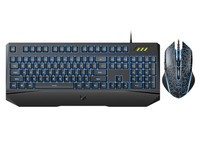 雷柏V120S有线背光游戏键鼠套装售129元