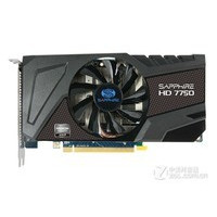 蓝宝石HD7750 1G GDDR5 白金版
