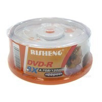 ��ʤDVD-R 8X 25Ƭ