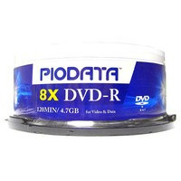 PIODATA 8�� DVD-R(25Ƭ��װ)