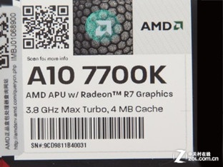 性价比新选择 AMD A10-7700K处理器热卖 