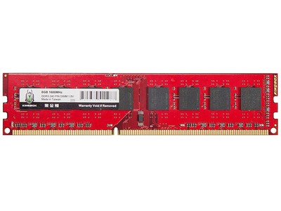 黑金刚8GB DDR3 1600