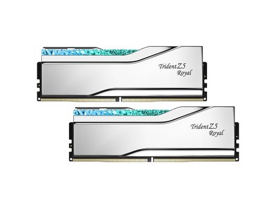 芝奇皇家戟 DDR5 6400 64GB(2×32GB)银色