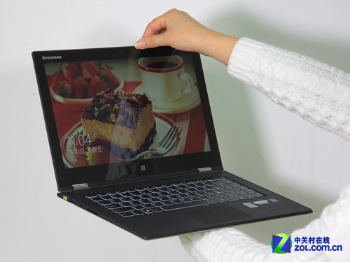 联想 Yoga2 Pro银色 外观图 