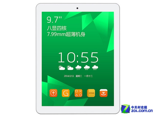 99mm纤薄机身 台电p10hd京东仅售799元