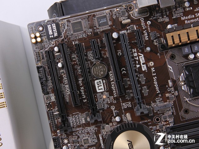 华硕Z97-A 显卡插槽 