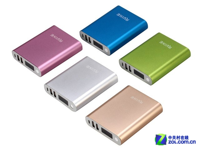LED电量显示屏 爱唯克思移动电源售99元 