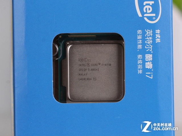 Intel 酷睿i7 4790 包装图 