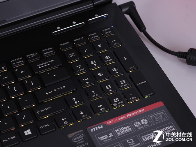 ��Ϸ�����ܲ��� MSI΢����Ϸ��GE62���� 