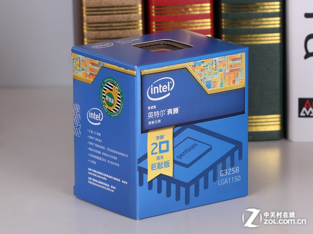 Intel 奔腾 G3258 包装图 