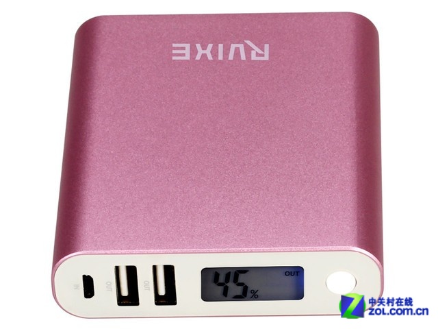 LED电量显示屏 爱唯克思移动电源售99元 