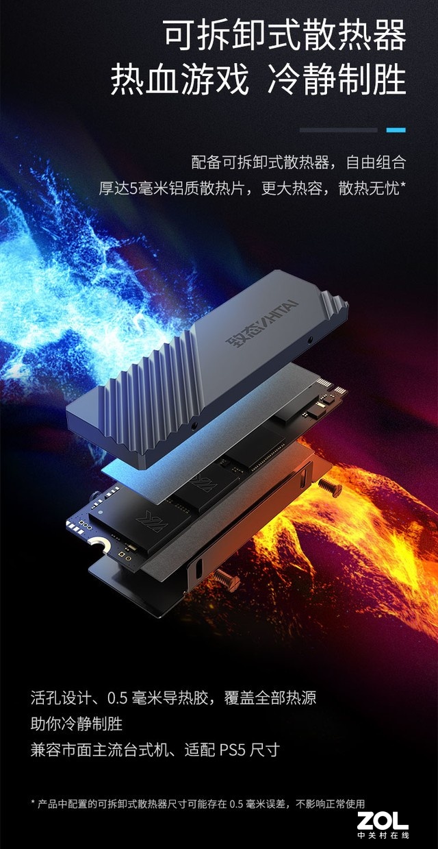 国产PCIe4.0 致钛TiPro7000 1T仅需999元 